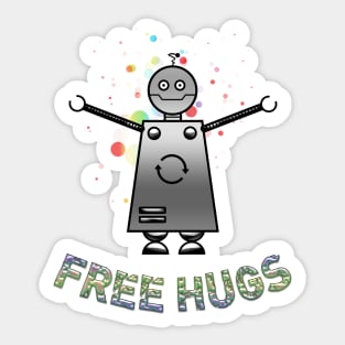 Free hugs Sticker